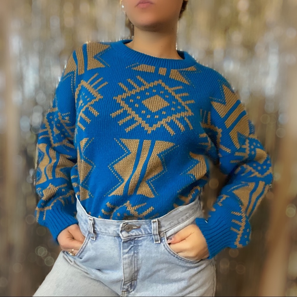 Snow Bunny Ski Trip Vintage 90’s Winter Sweater